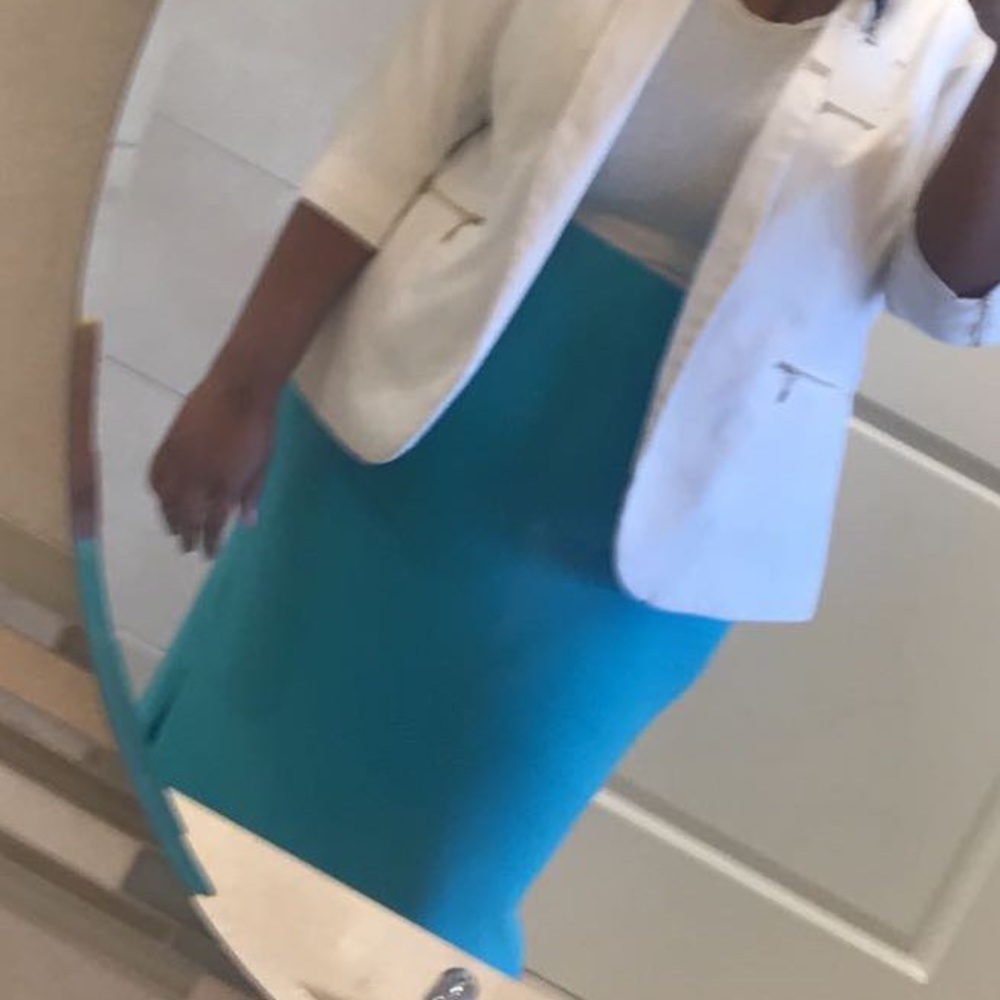 Blue Maxi skirt